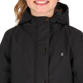 Riding Parka Kids/Junior Linde Waterproof Black Riding Parka Kids/Junior Linde Waterproof Black