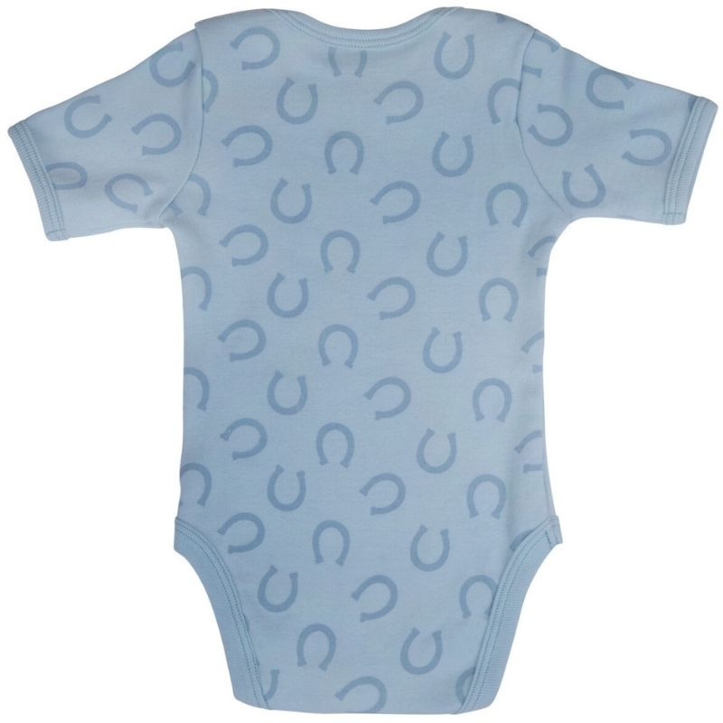 Short-sleeved bodysuit Bobby Light Blue