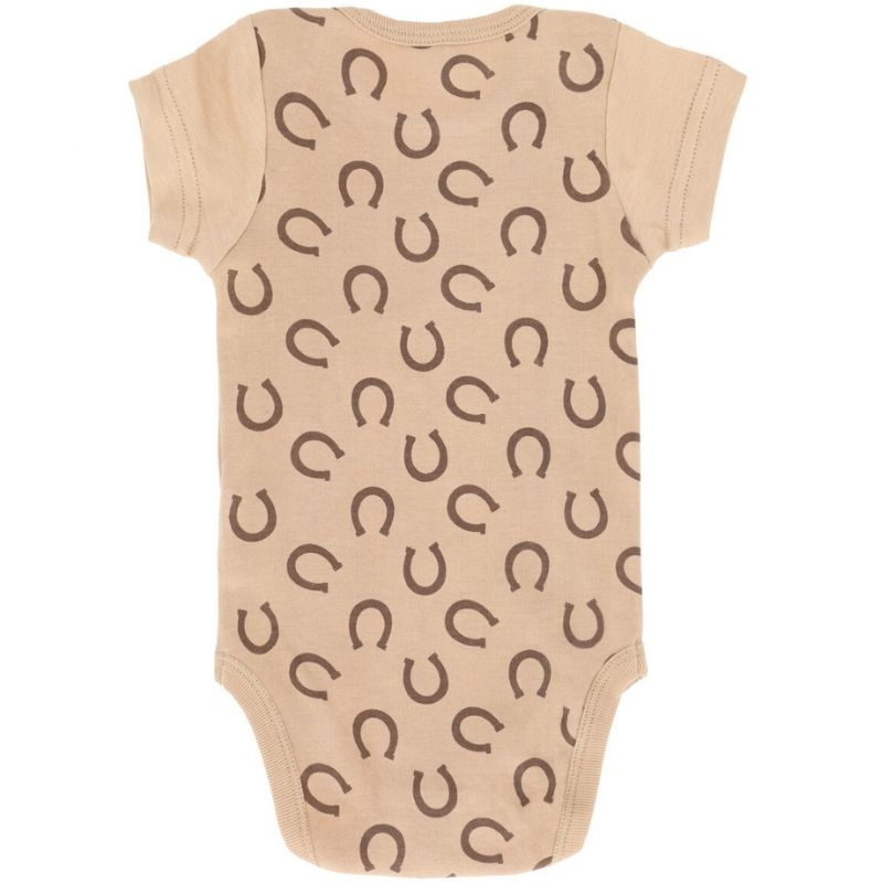 Short-sleeved bodysuit Bobby Beige