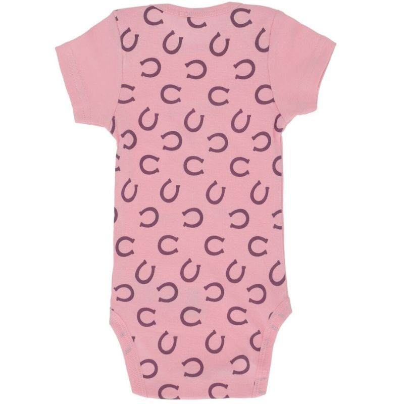 Short-sleeved bodysuit Bobby Light Pink