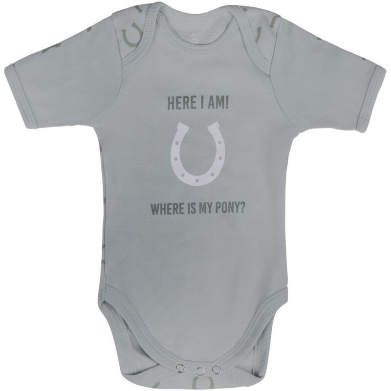 Short-sleeved bodysuit Bobby Light Green
