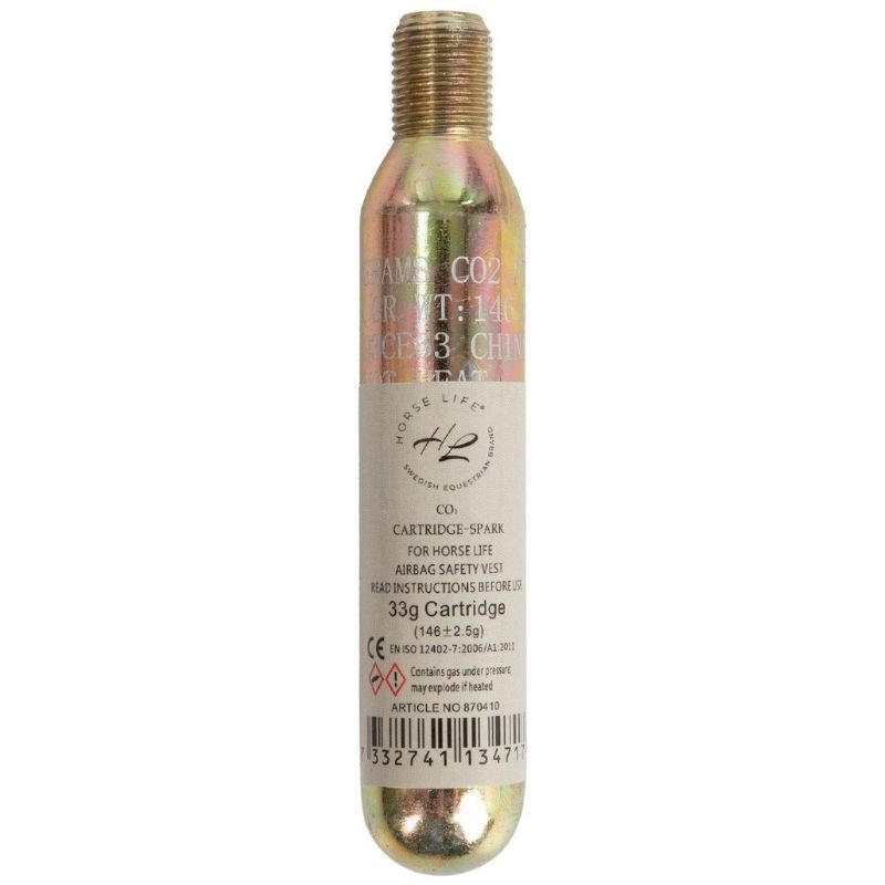 Cartridge for body protector Airbag Flexflow