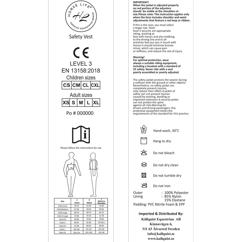 Safety Vest FlexGuard Black