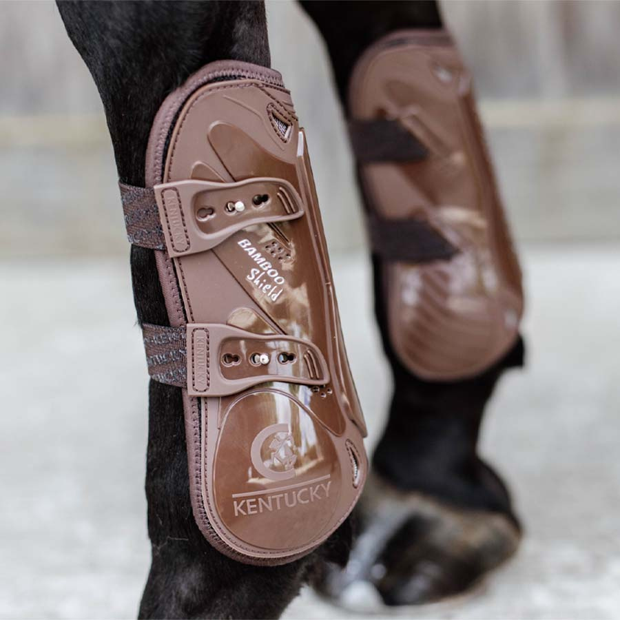 Tendon Boots Bamboo Shield Brown