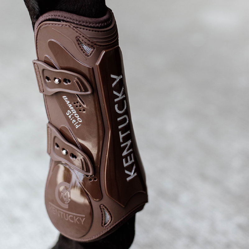 Tendon Boots Bamboo Shield Brown