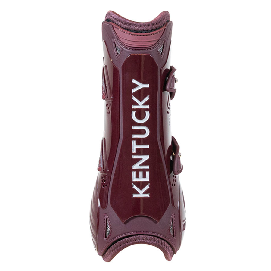 Tendon Boots Bamboo Elastic Bordeaux