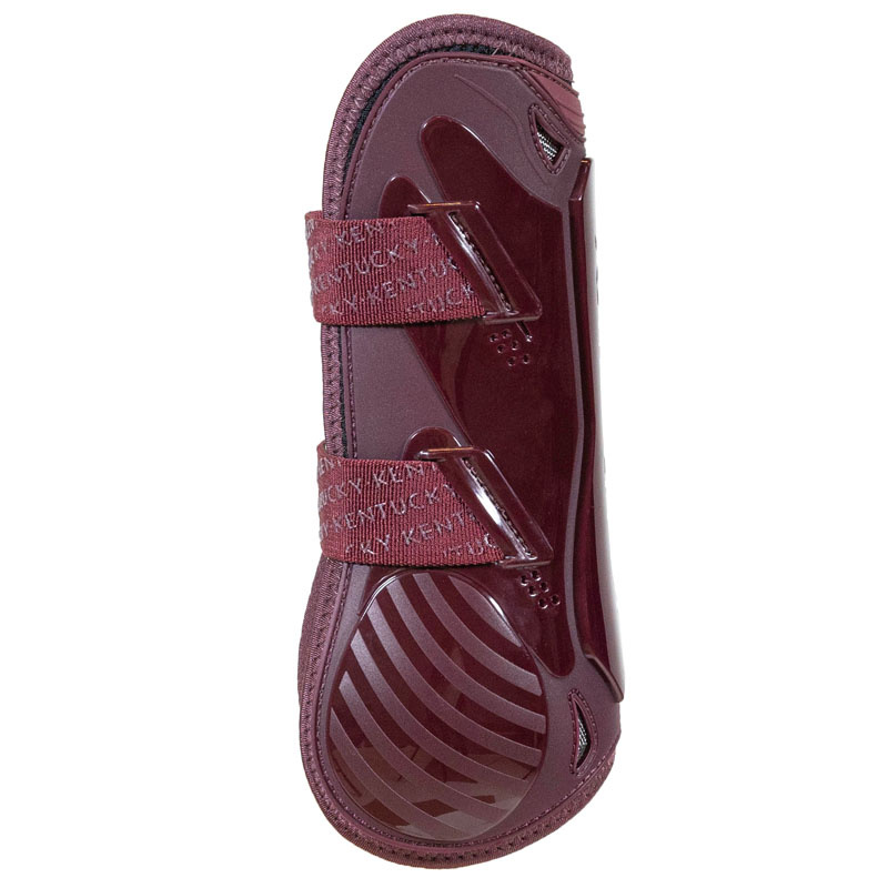 Tendon Boots Bamboo Elastic Bordeaux