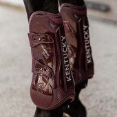 Tendon Boots Bamboo Elastic Bordeaux Tendon Boots Bamboo Elastic Bordeaux