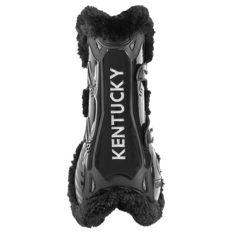 Tendon Boots Vegan Sheepskin Bamboo Elastic Black/Black