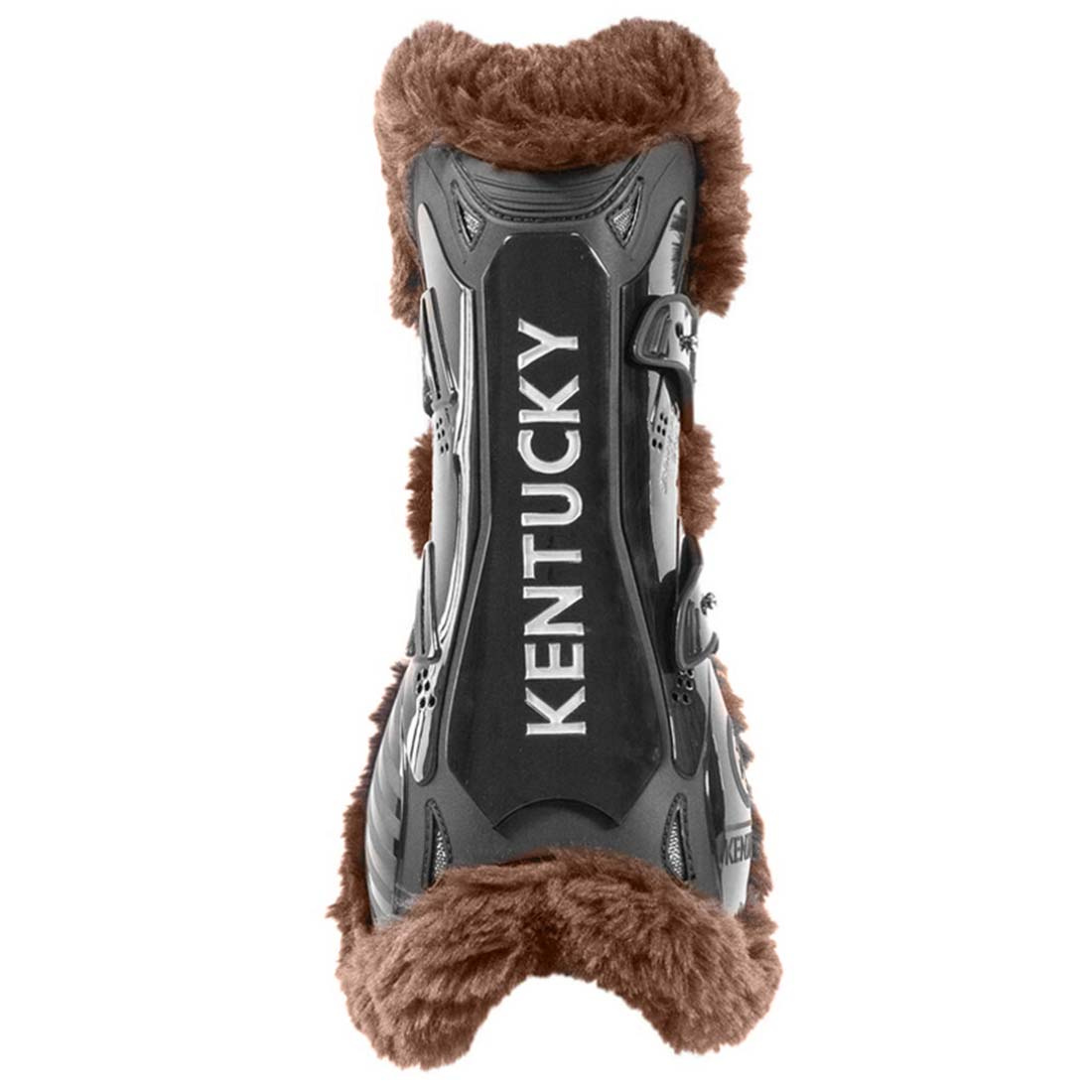 Tendon Boots Vegan Sheepskin Bamboo Elastic Black/Brown