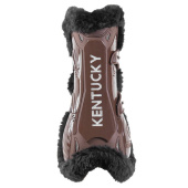 Tendon Boots Vegan Sheepskin Bamboo Elastic Brown/Black Tendon Boots Vegan Sheepskin Bamboo Elastic Brown/Black