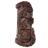 Tendon Boots Vegan Sheepskin Bamboo Elastic Brown/Brown Tendon Boots Vegan Sheepskin Bamboo Elastic Brown/Brown