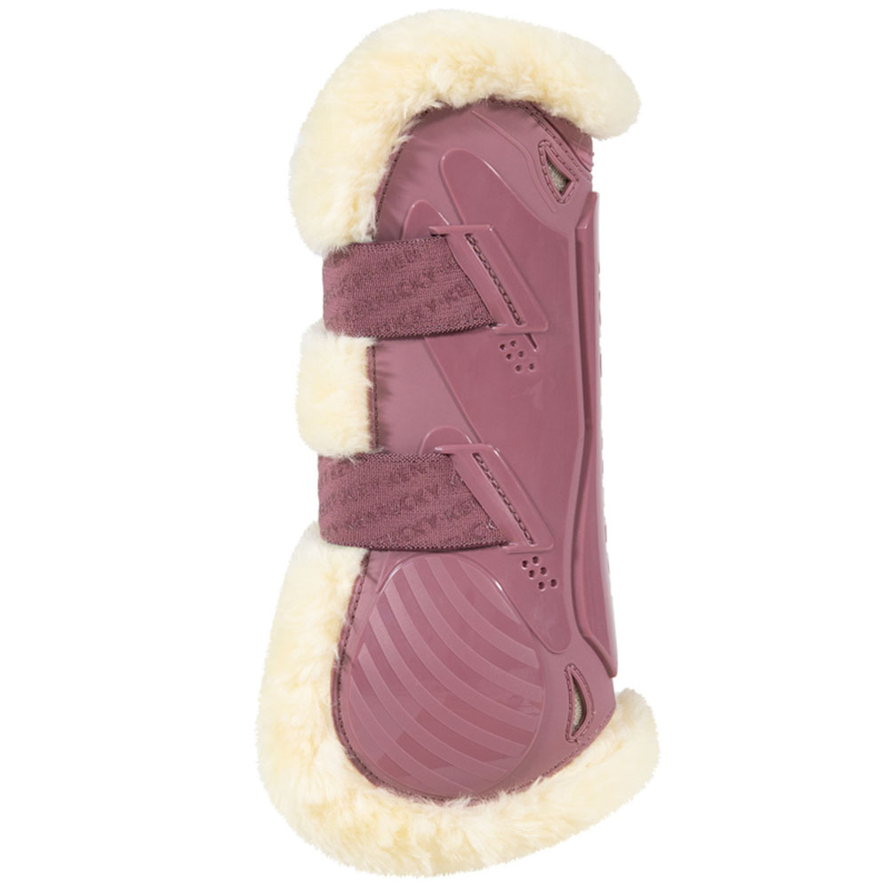 Tendon Boots Vegan Sheepskin Bamboo Elastic Old Pink