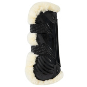 Tendon Boots Sheepskin Bamboo Shield Black Tendon Boots Sheepskin Bamboo Shield Black
