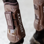 Tendon Boots Velcro Brown Tendon Boots Velcro Brown