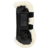 Tendon Boots Vegan Sheepskin Velcro Black Tendon Boots Vegan Sheepskin Velcro Black