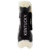 Tendon Boots Vegan Sheepskin Velcro Black Tendon Boots Vegan Sheepskin Velcro Black