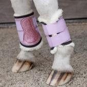 Turnout Boots Vegan Sheepskin Unicorn Glitter Pink Shetland Turnout Boots Vegan Sheepskin Unicorn Glitter Pink Shetland