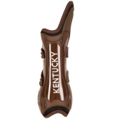 Tendon Boots Bamboo Shield Elastic Knee Protection Brown Tendon Boots Bamboo Shield Elastic Knee Protection Brown