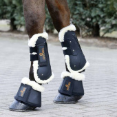 Tendon Boots Air Sheepskin Black Tendon Boots Air Sheepskin Black