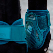 Young Horse Fetlock Boots Shield Emerald Green
