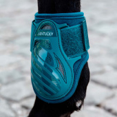 Young Horse Fetlock Boots Shield Emerald Green
