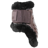 Fetlock Boots Young Vegan Sheepskin Brown/Black Fetlock Boots Young Vegan Sheepskin Brown/Black
