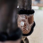 Fetlock Boots Young Vegan Sheepskin Brown/Black Fetlock Boots Young Vegan Sheepskin Brown/Black