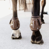 Fetlock Boots Moon Air Velcro Brown Fetlock Boots Moon Air Velcro Brown