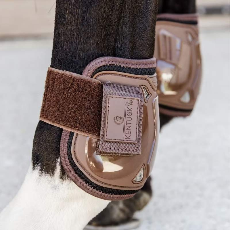 Fetlock Boots Moon Air Velcro Brown