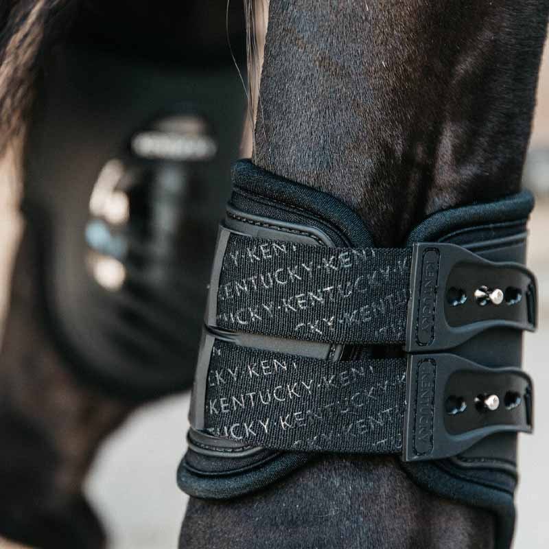 Fetlock Boots Elastic Black