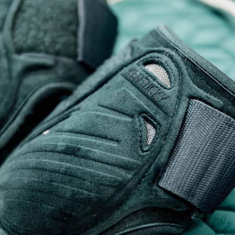 Fetlock Boots Young Velvet Dark Green