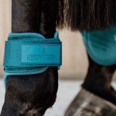 Fetlock Boots Young Velvet Emerald Green Fetlock Boots Young Velvet Emerald Green