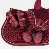 Fetlock Boots Young Velvet Bordeaux Fetlock Boots Young Velvet Bordeaux