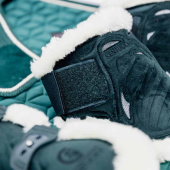 Fetlock Boots Young Vegan Sheepskin Velvet Dark Green Fetlock Boots Young Vegan Sheepskin Velvet Dark Green