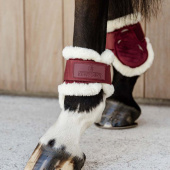Fetlock Boots Young Vegan Sheepskin Velvet Bordeaux Fetlock Boots Young Vegan Sheepskin Velvet Bordeaux