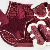 Fetlock Boots Young Vegan Sheepskin Velvet Bordeaux Fetlock Boots Young Vegan Sheepskin Velvet Bordeaux