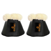 Bell Boots Sheepskin Leather Black Bell Boots Sheepskin Leather Black