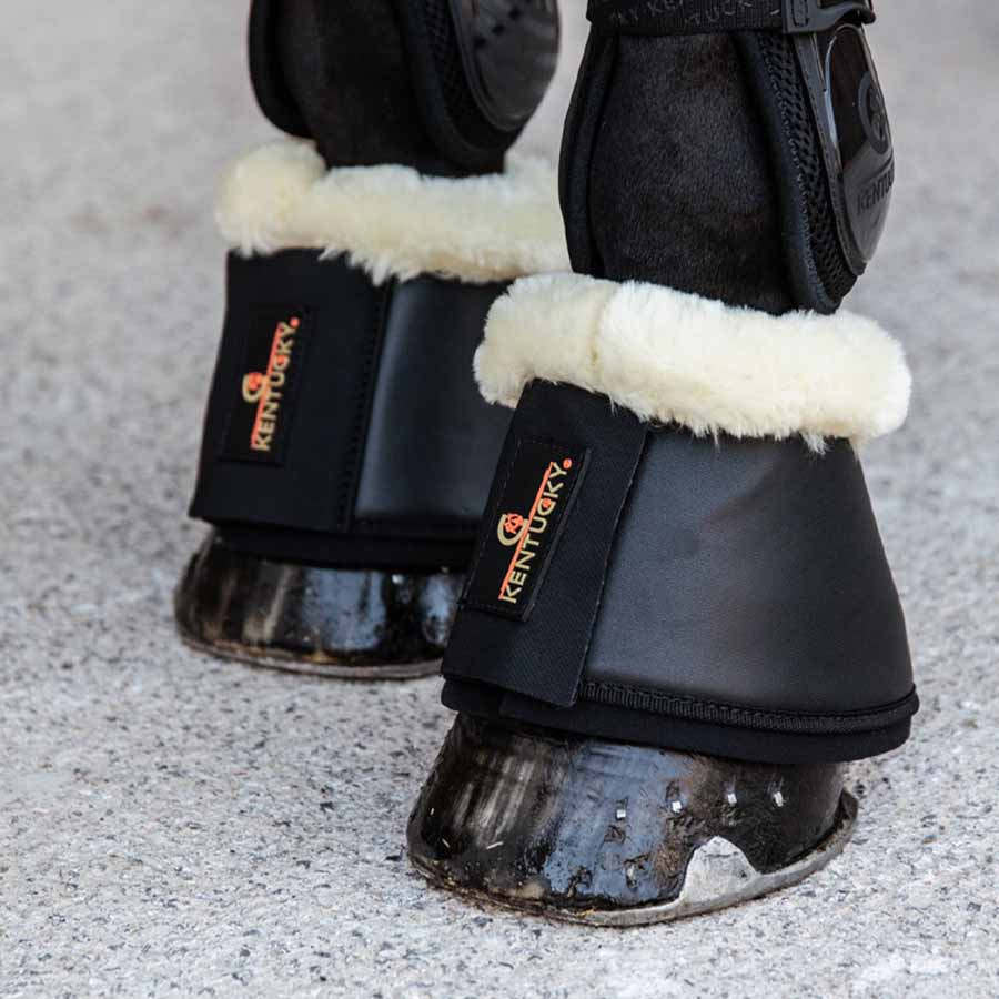 Bell Boots Sheepskin Leather Black