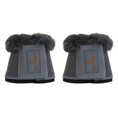 Bell Boots Sheepskin Leather Grey Bell Boots Sheepskin Leather Grey