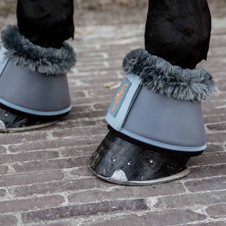 Bell Boots Sheepskin Leather Grey