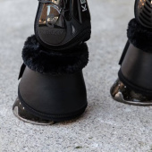 Bell Boots Synthetic Leather Sheepskin Black Bell Boots Synthetic Leather Sheepskin Black
