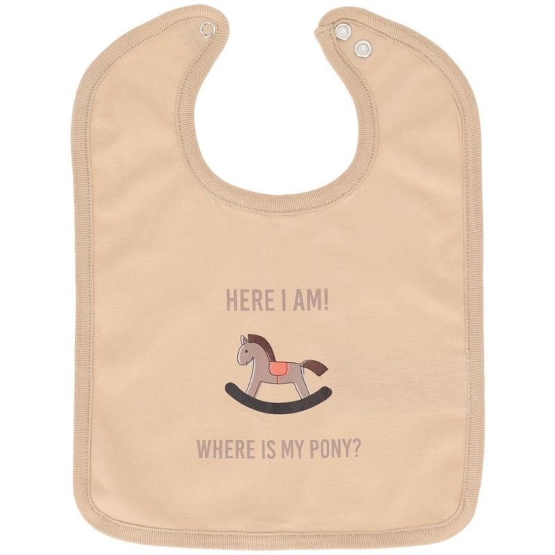 Bib Bobby Beige