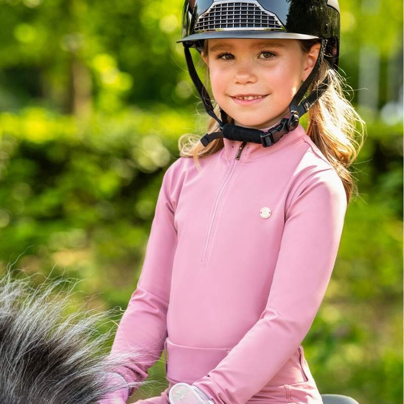 Riding Shirt Kids/Junior Lucky Start Pink