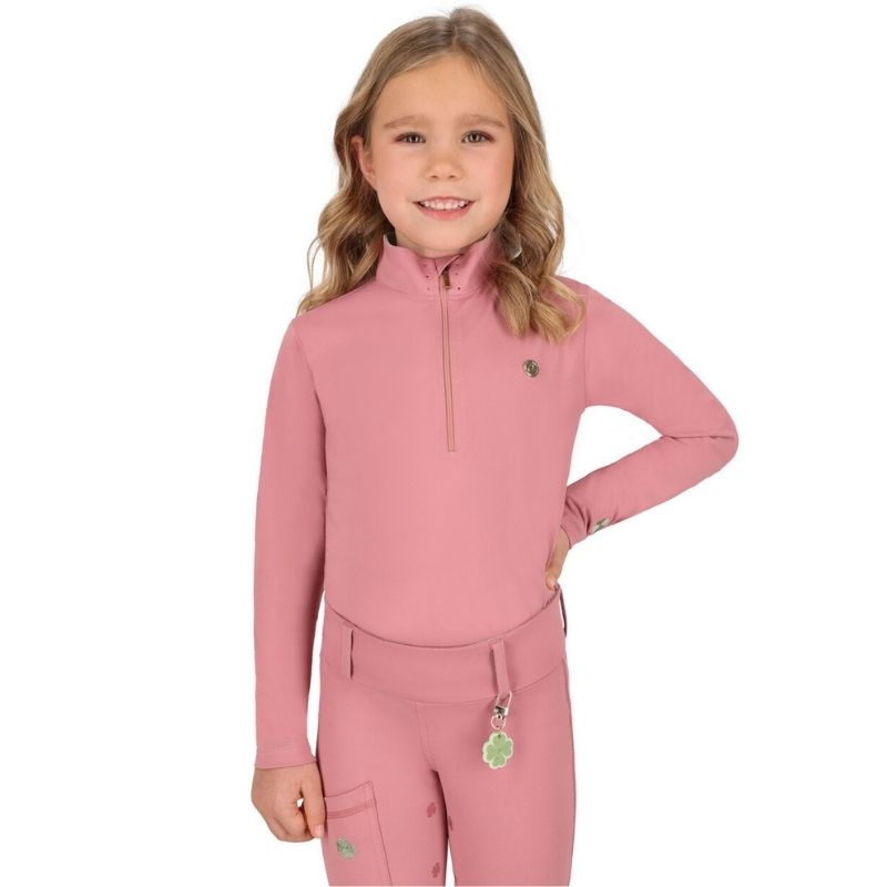 Riding Shirt Kids/Junior Lucky Start Pink