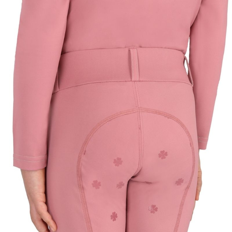 Riding Tights Kids/Junior Lucky Start Full Grip Pink