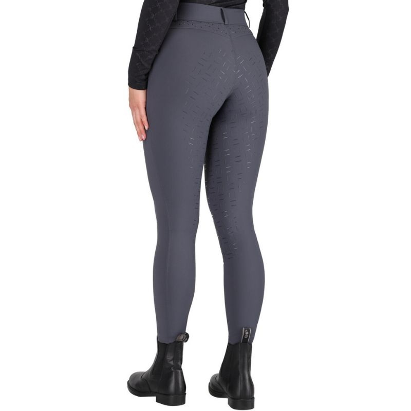 Riding Breeches Livora Full Grip Grey