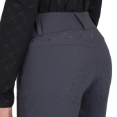 Riding Breeches Kids/Junior Livora Full Grip Grey Riding Breeches Kids/Junior Livora Full Grip Grey