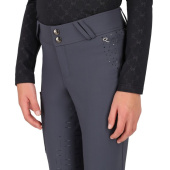 Riding Breeches Kids/Junior Livora Full Grip Grey Riding Breeches Kids/Junior Livora Full Grip Grey