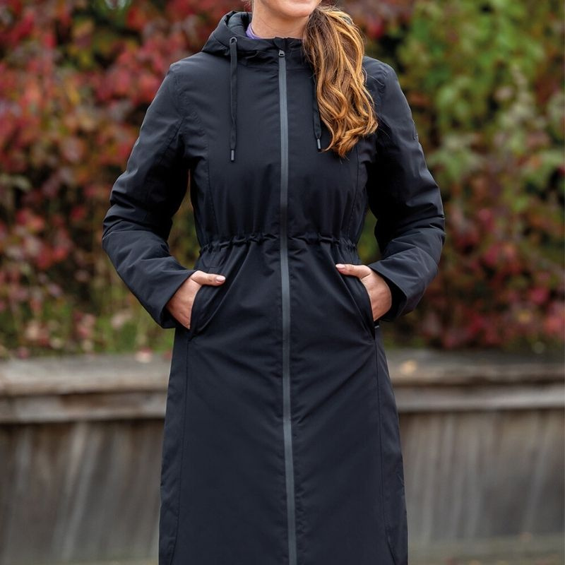 Riding Coat Livora Waterproof Black